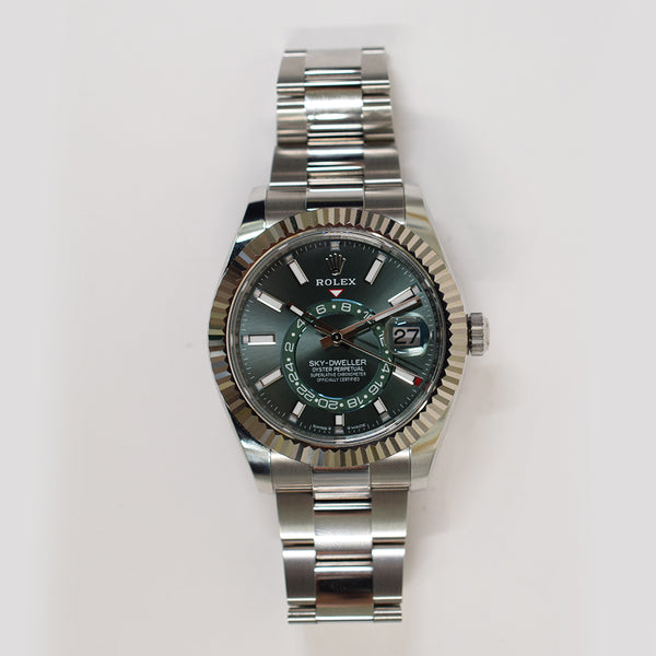 Rolex Day-Date 36mm Yellow Gold 336934 Green Dial Feb 2026