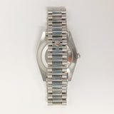 Rolex Day-Date 40mm Platinum 228396TBR Ice Blue Dial Sep 2025 - View 8