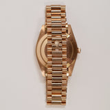 Rolex Day-Date 40mm Rose Gold 228235 Olive Green Roman Dial Oct 2018 - View 8