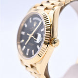 Rolex Day-Date 40mm Yellow Gold 228238 Black Diamond Dial Jul 2024 - View 4