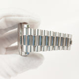 Rolex Day-Date II 218206 Ice Blue Roman Dial Aug 2014