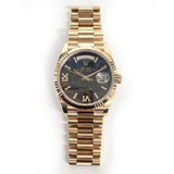 Rolex Day Date 128235 Eisenkiesel Diamond Dial Feb 2022