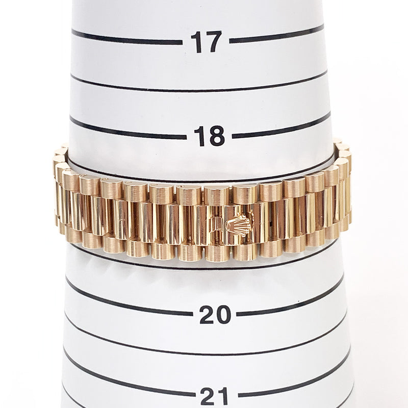 Rolex Day Date 128235 Eisenkiesel Diamond Dial Feb 2022