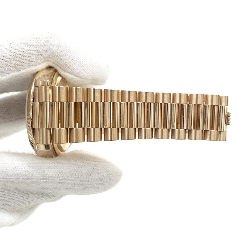 Rolex Day Date 128235 Eisenkiesel Diamond Dial Feb 2022