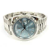 Rolex Day Date 228236 Ice Blue Dial Jul 2024