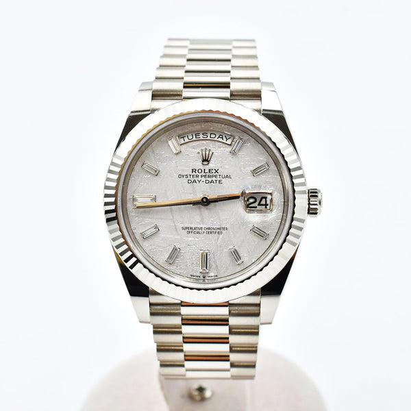 Rolex Day Date 228239 Meteorite Diamond Dial Jan 2025