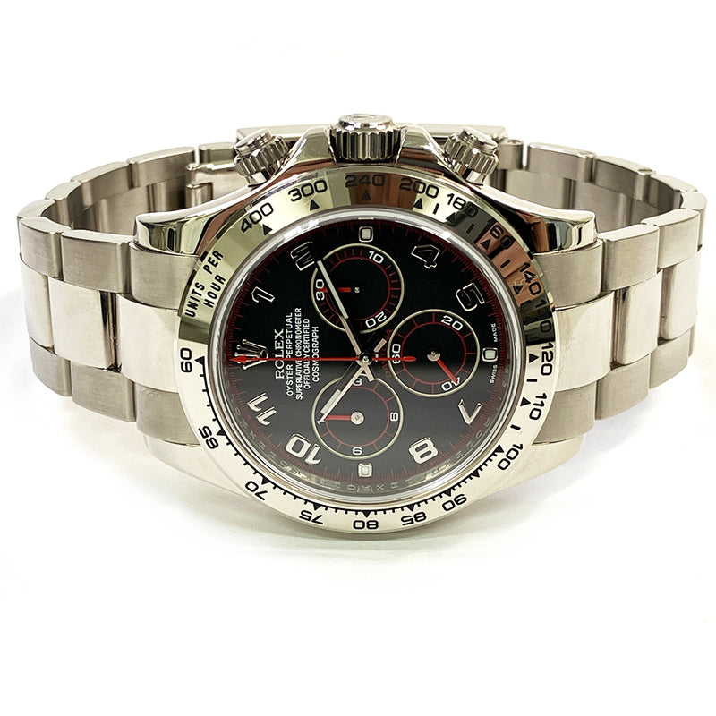 Rolex Daytona 116509 Black Arabic Dial Mar 2010