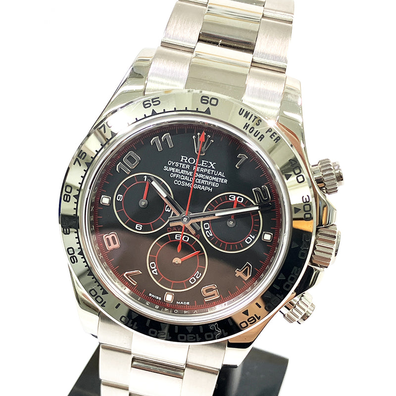 Rolex Daytona 116509 Black Arabic Dial Mar 2010