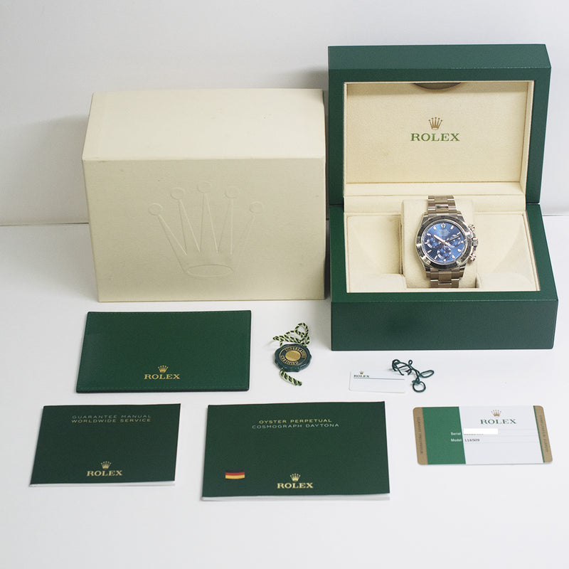 Rolex Daytona 116509 Blue Dial Mar 2019