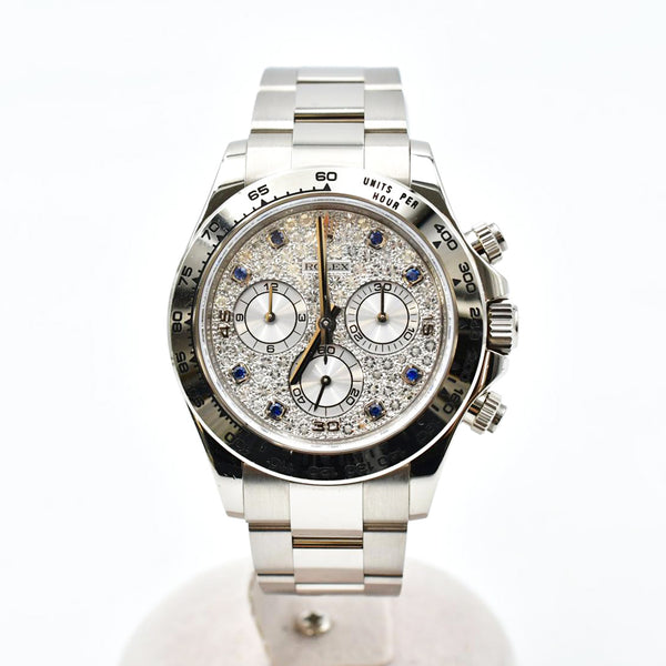 Rolex Daytona 116509 Pave Diamond Dial Nov 2013