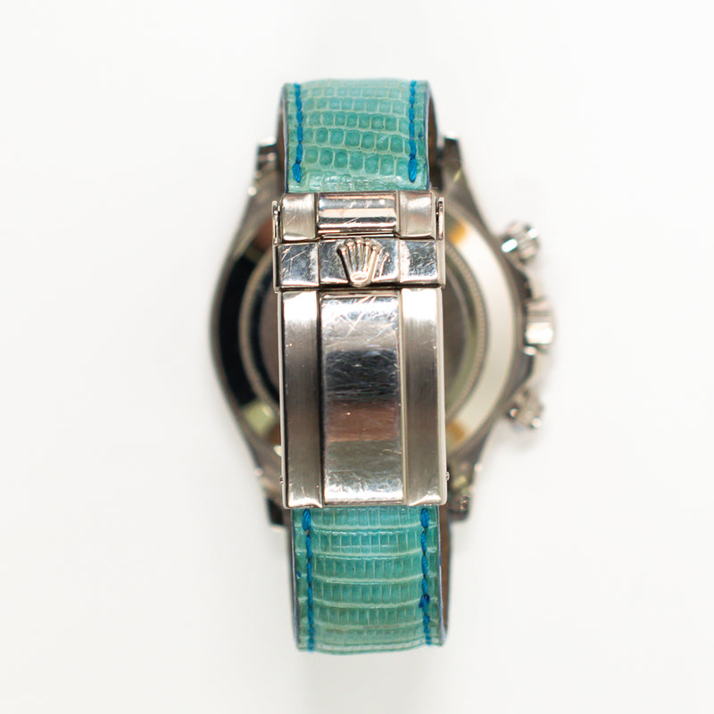 Rolex Daytona 116519 Turquoise Roman Dial May 2002