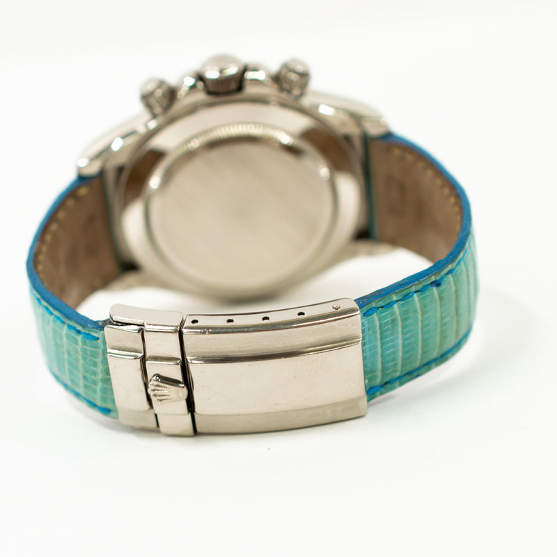 Rolex Daytona 116519 Turquoise Roman Dial May 2002