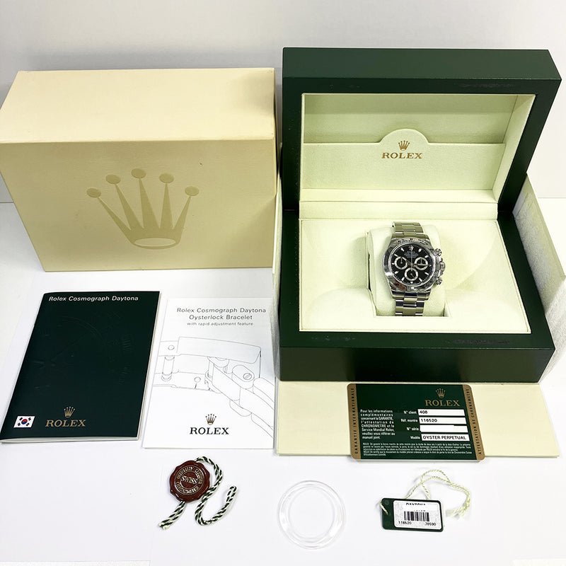 Rolex Daytona 116520 Black Dial May 2010