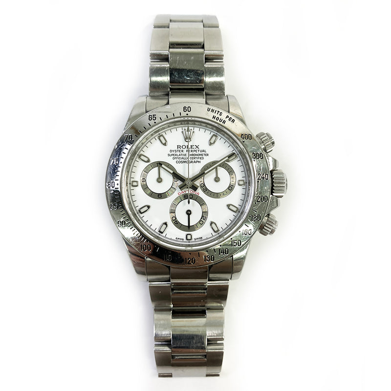Rolex Daytona 116520 White Dial Aug 2012