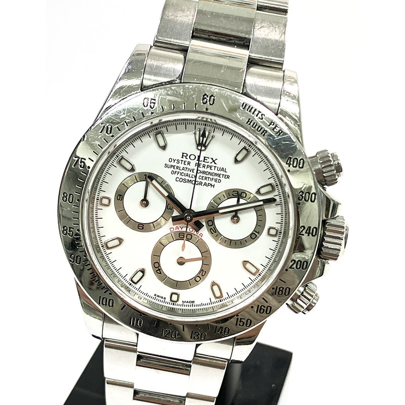 Rolex Daytona 116520 White Dial Aug 2012