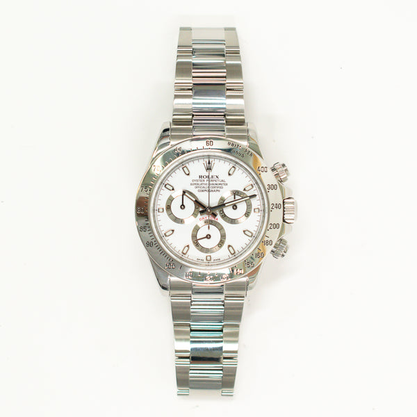 Rolex Daytona 116520 White Dial May 2012