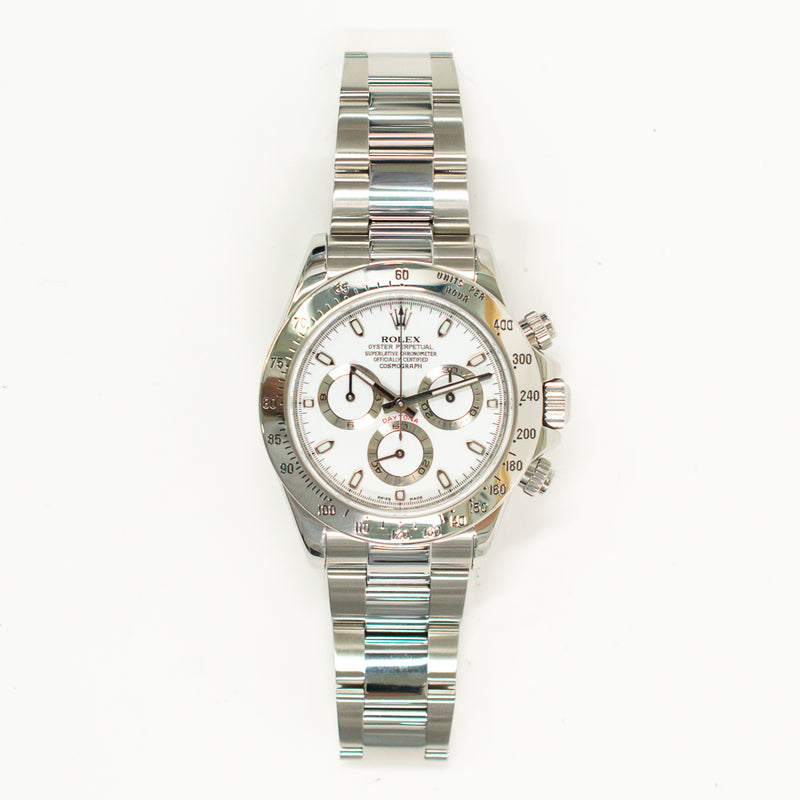 Rolex Daytona 116520 White Dial May 2012