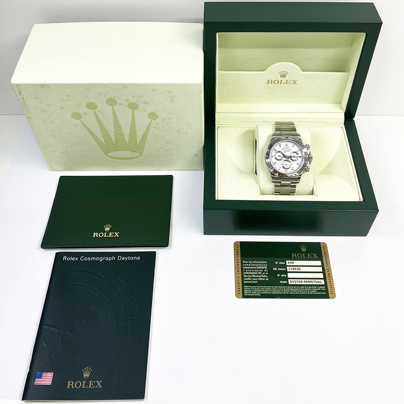 Rolex Daytona 116520 White Dial May 2013