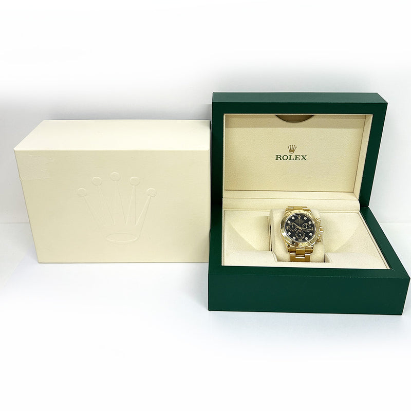 Rolex Daytona 116528 Black Diamond Dial 