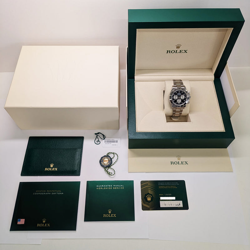 Rolex Daytona 126509 Black Dial Apr 2024