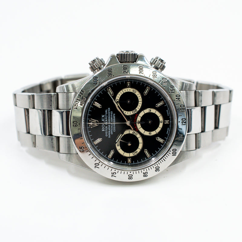 Rolex Daytona 16520 "Zenith Movement" Black Dial 