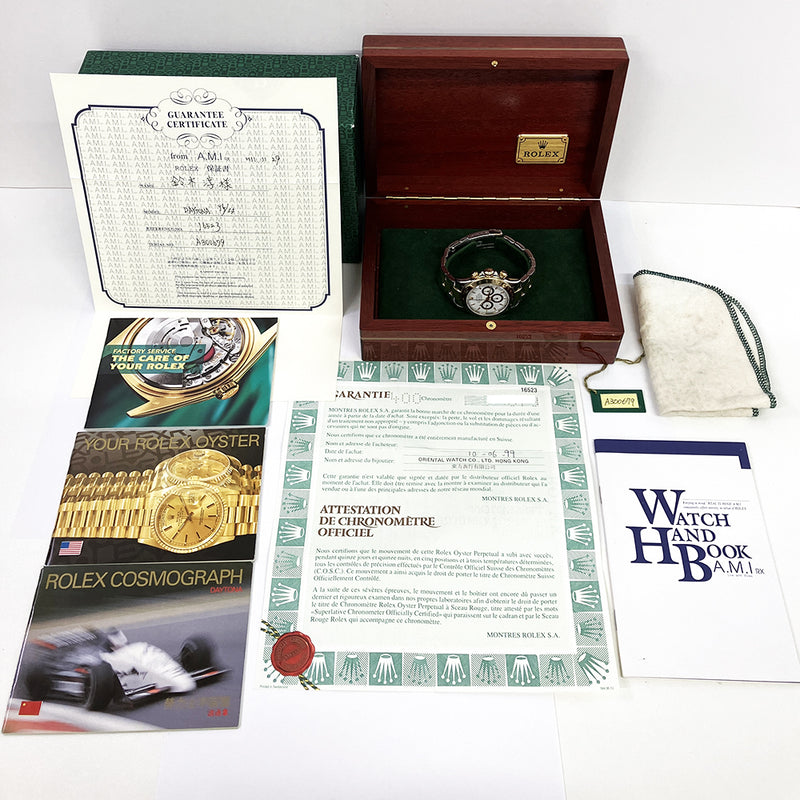 Rolex Daytona 16523 "Zenith Movement" White Dial Jun 1999