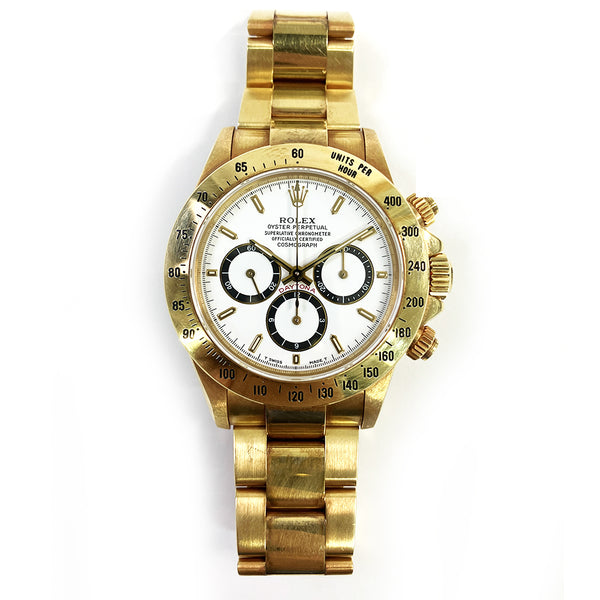 Rolex Daytona 16528 "Zenith Movement" White Dial Jan 1994