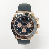 Rolex Daytona 40mm Everose Gold 116515LN Black Dial Apr 2020 - View 2