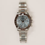Rolex Daytona 40mm Platinum 116506 Ice Blue Diamond Dial Oct 2017 - View 1