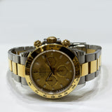 Rolex Daytona 40mm Steel and Yellow Gold 116503 Champagne Dial May 2022 - View 3