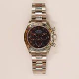 Rolex Daytona 40mm White Gold 116509 Black Arabic Dial Sep 2009 - View 1