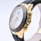 Rolex Daytona 40mm Yellow Gold 116518LN MOP Diamond Dial Jan 2019 - View 4