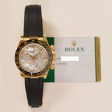 Rolex Daytona 40mm Yellow Gold 116518LN MOP Diamond Dial Jan 2019 - View 2