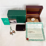 Rolex Daytona 40mm Yellow Gold 16528 Floating Porcelain Dial Dec 1989 - View 12