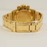 Rolex Daytona 40mm Yellow Gold 16528 White Dial Jan 2001 - View 4