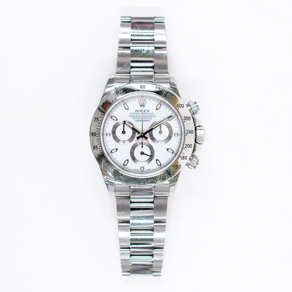 Rolex Daytona Steel 116520 White Dial Sep 2012