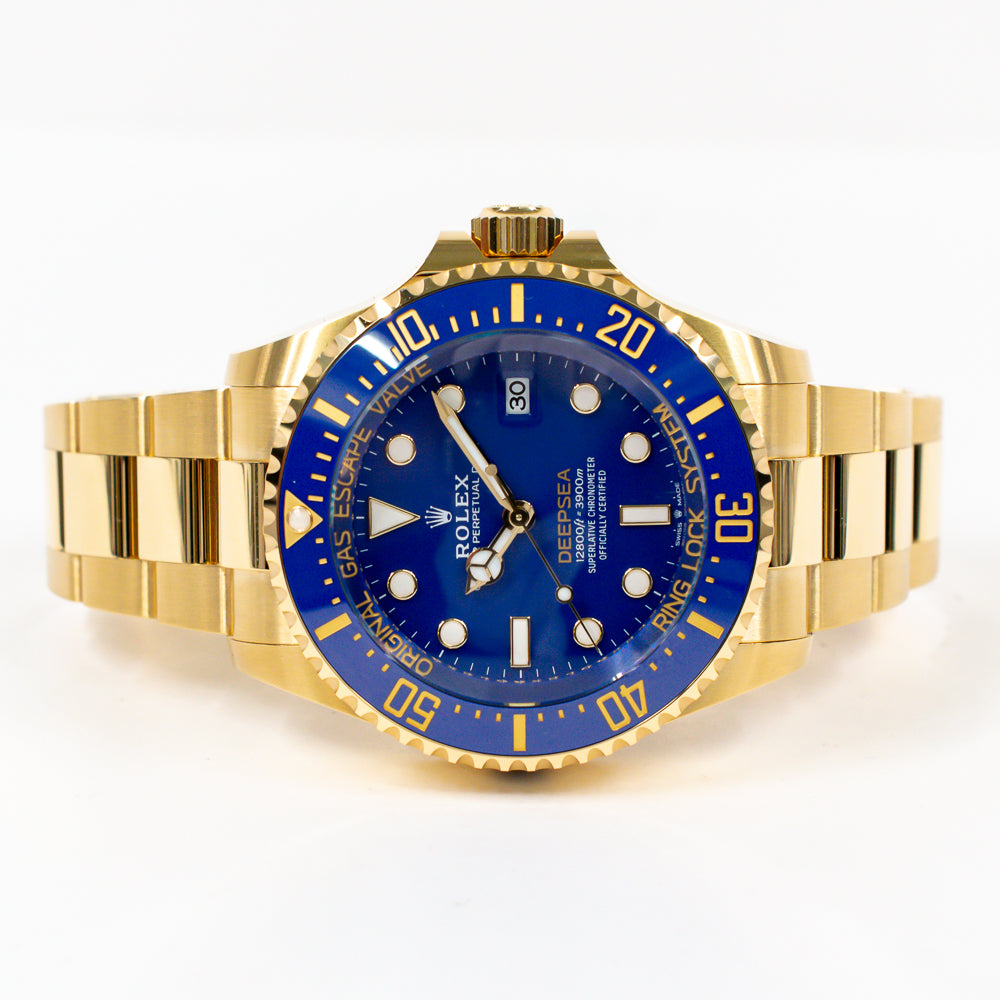 Rolex Deepsea 136668LB 44mm Blue Ceramic Bezel Blue Dial Apr 2025