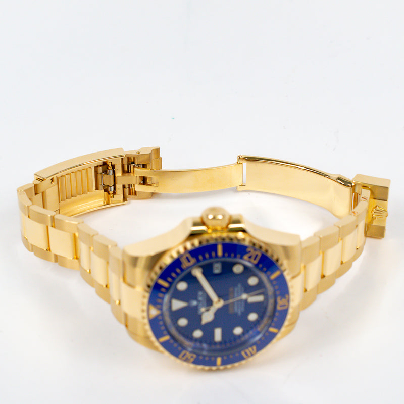 Rolex Deepsea 136668LB 44mm Blue Ceramic Bezel Blue Dial Apr 2025