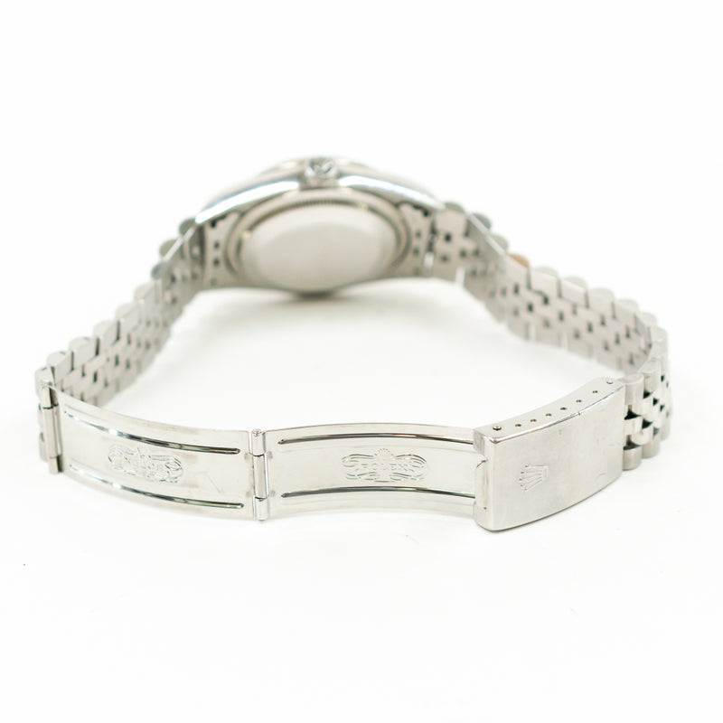 Rolex Detajust 16234G Black Diamond Dial Jan 2004