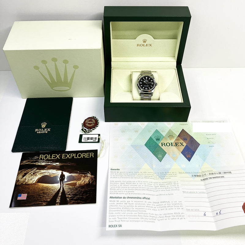 Rolex Explorer 114270 Black Dial Jun 2006