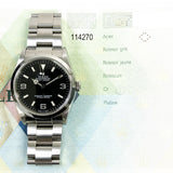 Rolex Explorer 114270 Black Dial Jun 2006