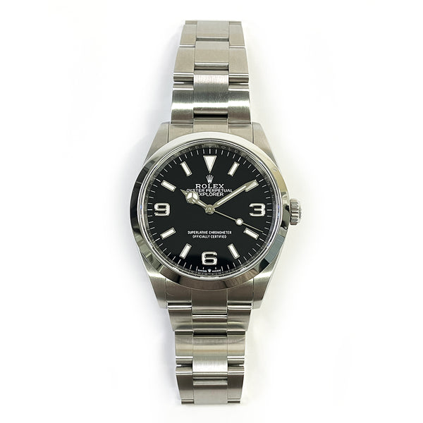 Rolex Explorer 124270 Black Dial Oct 2023