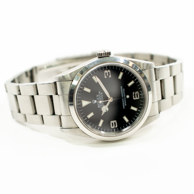 Rolex Explorer 14270 Black Dial Jan 1999