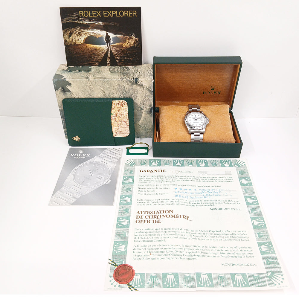 來夢ページ Rolex Explorer II 16570 White Dial – CHRONONATION