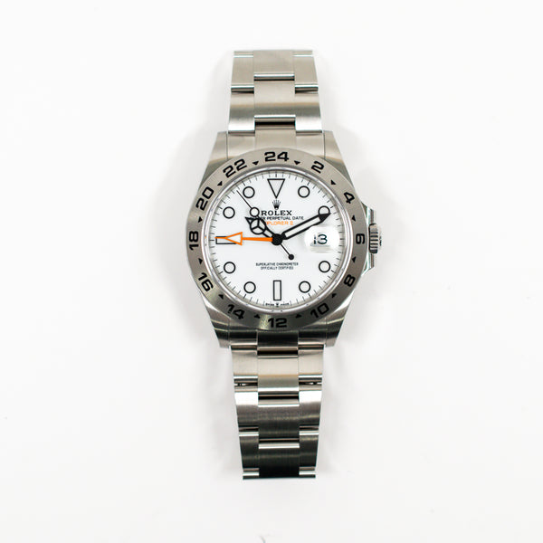 Rolex Explorer II 226570 White Dial May 2025
