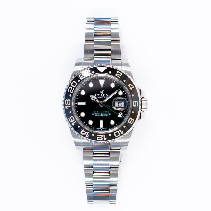 Rolex GMT-Master II 116710LN Black Dial Nov 2016