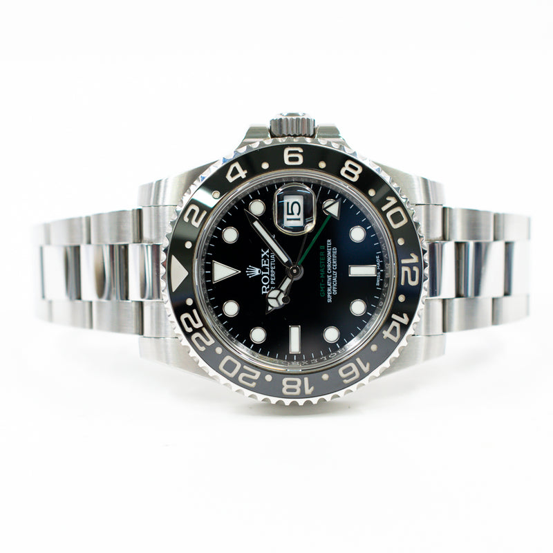 Rolex GMT-Master II 116710LN Black Dial Nov 2016