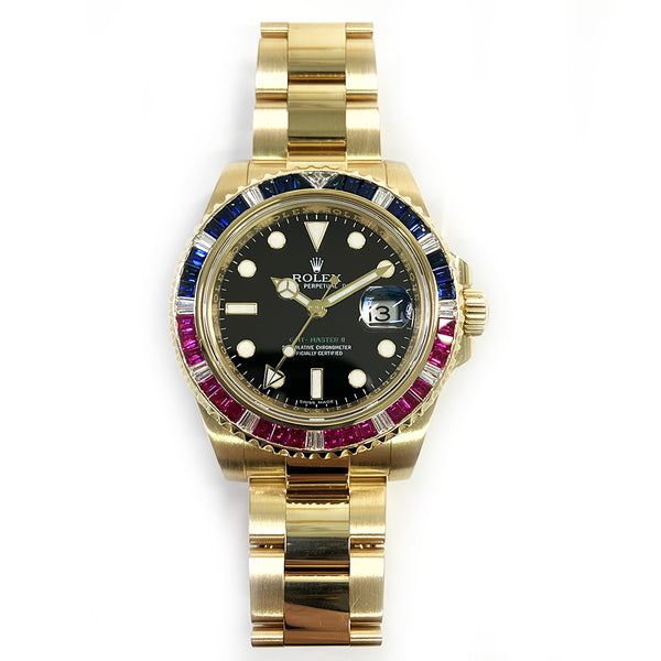 Rolex GMT-Master II 116748SARU Black Dial Jun 2012
