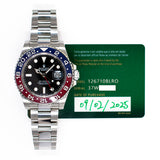 Rolex GMT-Master II 126710BLRO Pepsi Dial Feb 2025