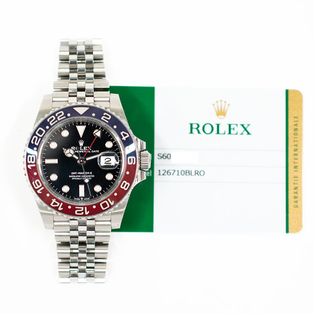 Rolex GMT-Master II 126710BLRO Pepsi Dial Mar 2020 – CHRONONATION